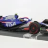 Minichamps VCARB 1, Formel 1, 2024, Visa Cash App RB Formula One Team, #22, Y.Tsunoda, 1:18, Hot