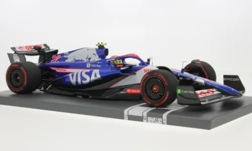 Minichamps VCARB 1, Formel 1, 2024, Visa Cash App RB Formula One Team, #22, Y.Tsunoda, 1:18, Hot