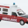 BoS-Models Volvo 265 Ambulance Norway, weiss/rot, 1985, 1:87, Outlet