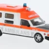 BoS-Models Volvo 265 Ambulance Sweden, weiss/orange, 1985, 1:87, Clearance