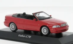 Maxichamps Volvo C70 Cabriolet, rot, 1998, 1:43, New