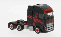 Herpa Volvo FH 16 GL XL, schwarz/rot, 2020, 1:87, Discount