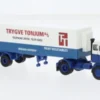 Brekina Volvo F 89 Koffer-SZ, 1972, Langtransport - Trigve Tonjum, 1:87, Clearance