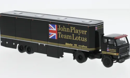 Brekina Volvo F 89 Renntransport-SZ, 1973, John Player Team Lotus, 1:87, Sale