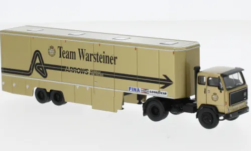 Brekina Volvo F 89 Renntransport-SZ, 1973, Team Warsteiner Arrows, 1:87, Sale