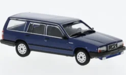 Minichamps Volvo 740 GL Break, dunkelblau, 1986, 1:87, Best