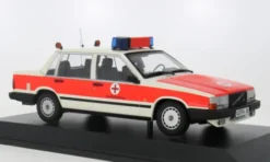 Minichamps Volvo 740GL, 1986, DRK Aschaffenburg, 1:18, Online