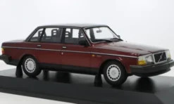 Minichamps Volvo 240 GL, dunkelrot, 1986, 1:18, New