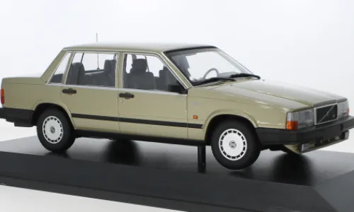 Minichamps Volvo 740 GL, gold, 1986, 1:18, Clearance