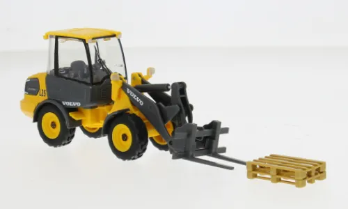 Bburago Volvo L25 W, gelb/grau, 1:50, Discount