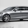 Bburago Volvo V90, silber, 1:43, New