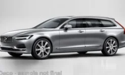 Bburago Volvo V90, silber, 1:43, New