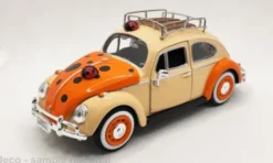 Motormax VW Beetle, hellorange/orange, 1966, 1:24,