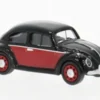 Schuco VW Beetle, schwarz/rot, 1:87, Best