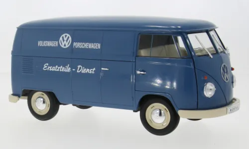 Welly VW Bulli T1, 1963, Porschewagen Ersatzteile Dienst, 1:18, Sale