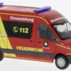 Rietze VW Crafter Kasten HD, Feuerwehr Kremmen, 1:87, Clearance