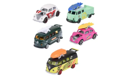 Majorette VW 5er Set: Giftpack, 1:64, Discount