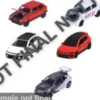 Majorette VW 5er Set: Golf GTI, weiss/rot, 1:64, Clearance