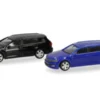Herpa MiniKit VW 2er Set: Passat Variant, schwarz/blau, 1:87, Sale