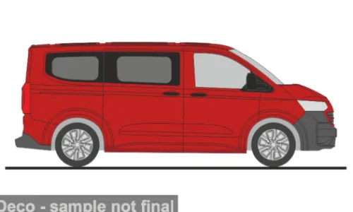 Rietze VW e-Transporter KR T7, rot, 1:87, Sale