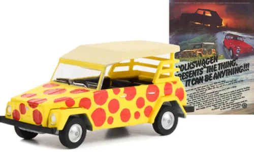 Greenlight VW 181, gelb/rot, 1974, The Thing, 1:64,