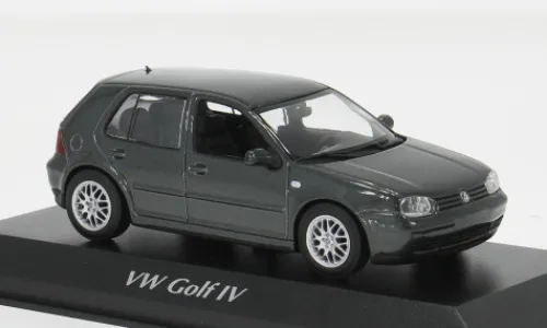 Maxichamps VW Golf IV, grau, 1999, 1:43, New
