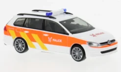 Rietze VW Golf 7 Variant, Falck Rettungsdienst Hamburg, 1:87, Best