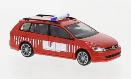 Rietze VW Golf VII Variant, Feuerwehr Waiblingen, 1:87, New