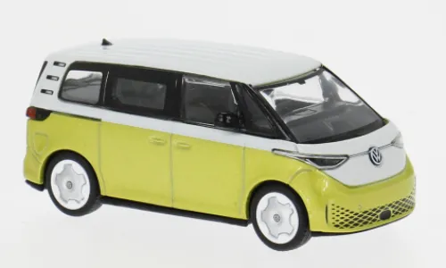 Mini GT VW ID.BUZZ, hellgelb/weiss, 2023, 1:64,