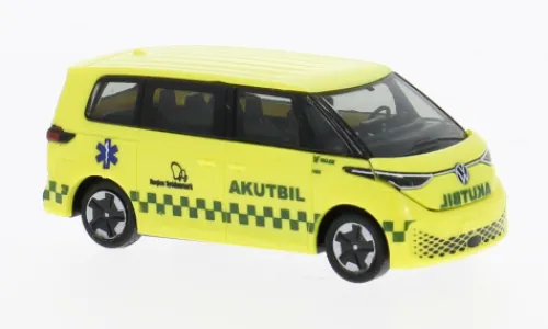Rietze VW ID.Buzz People, Falck-Akutbil (DK), 1:87, New