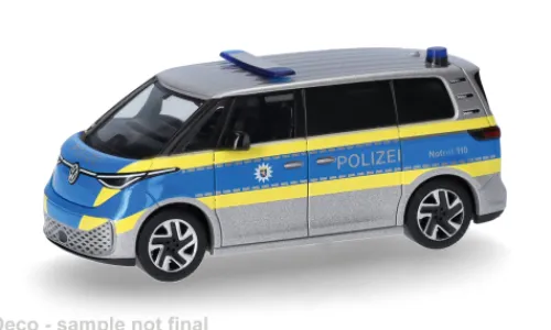 Herpa VW ID.Buzz People, Polizei Hessen, 1:87, Hot