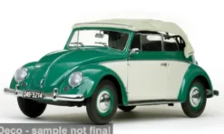 Sun Star VW Käfer Cabriolet, dunkelgrün, 1949, 1:12, Outlet