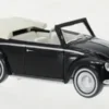 Wiking VW Käfer 1200 Cabriolet, schwarz, 1961, 1:87, Hot
