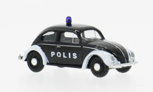 Busch VW Käfer Ovalfenster, 1955, Polizei (S), 1:87, Sale