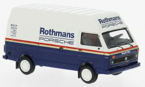 Brekina VW LT Hochraum-Kasten, 1975, Rothmans-Porsche, 1:87, Outlet