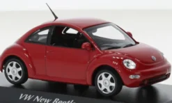 Maxichamps VW New Beetle, rot, 1998, 1:43, Clearance