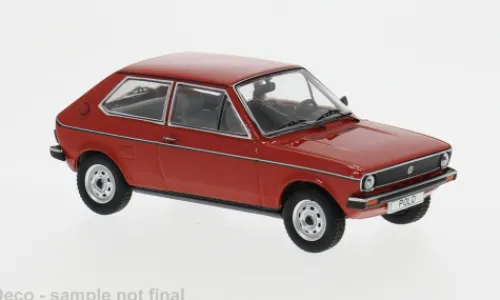 IXO VW Polo MK I, rot, 1975, 1:43, Best