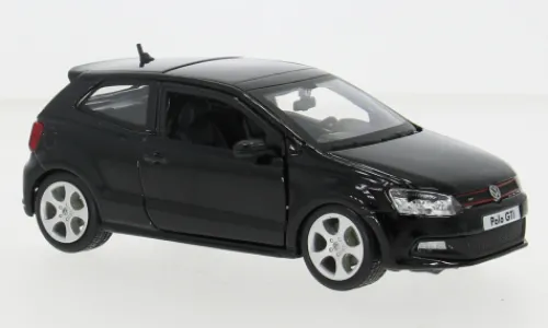 Bburago VW Polo V GTI, schwarz, 1:24, Discount