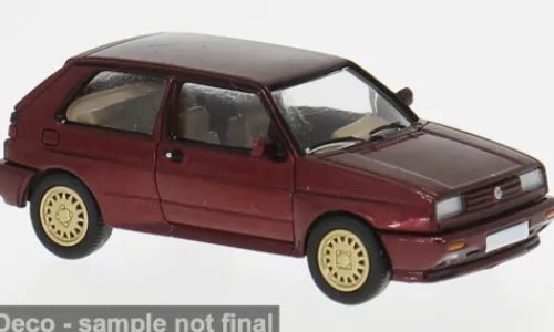 PCX87 VW Rallye Golf, dunkelrot, 1989, 1:87, Sale