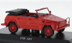 Maxichamps VW 181, rot, 1979, 1:43, New