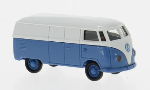 Brekina VW T1a Kasten, hellgrau/blau, 1950, 1:87, Hot