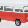 KK Scale VW T2b Bus, rot/weiss, 1972, 1:18, Best