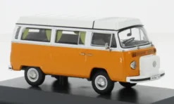 Schuco VW T2b Campingbus, orange/weiss, 1:43, Online