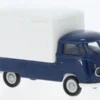 Brekina VW T1b Großraum-Koffer, dunkelblau/weiss, 1960, 1:87, Outlet