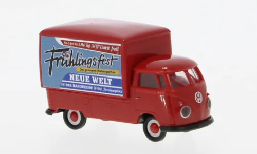 Brekina VW T1b Großraum-Koffer, 1960, Frühlingsfest, 1:87, Best