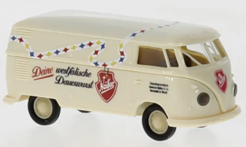 Brekina VW T1b Kasten, 1960, Nölke Dauerwurst, 1:87,