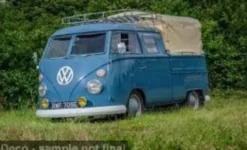 Cararama VW T1, blau, 1:43, Outlet