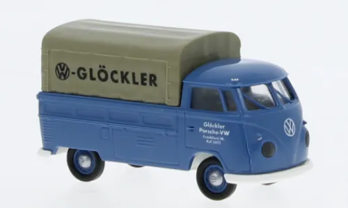 Brekina VW T1b Pritsche, 1960, Glöckler, 1:87, Hot