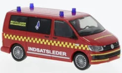 Rietze VW T6 Bus, Ostjyllands Brandvaesen (DK), 1:87, Outlet