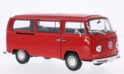 Welly VW T2 Bus, rot, 1972, 1:24, New